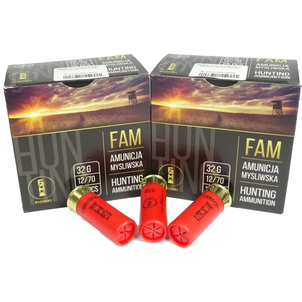Amunicja Myśliwska kal. 12/70 GW 0-4,00mm 32g Fam